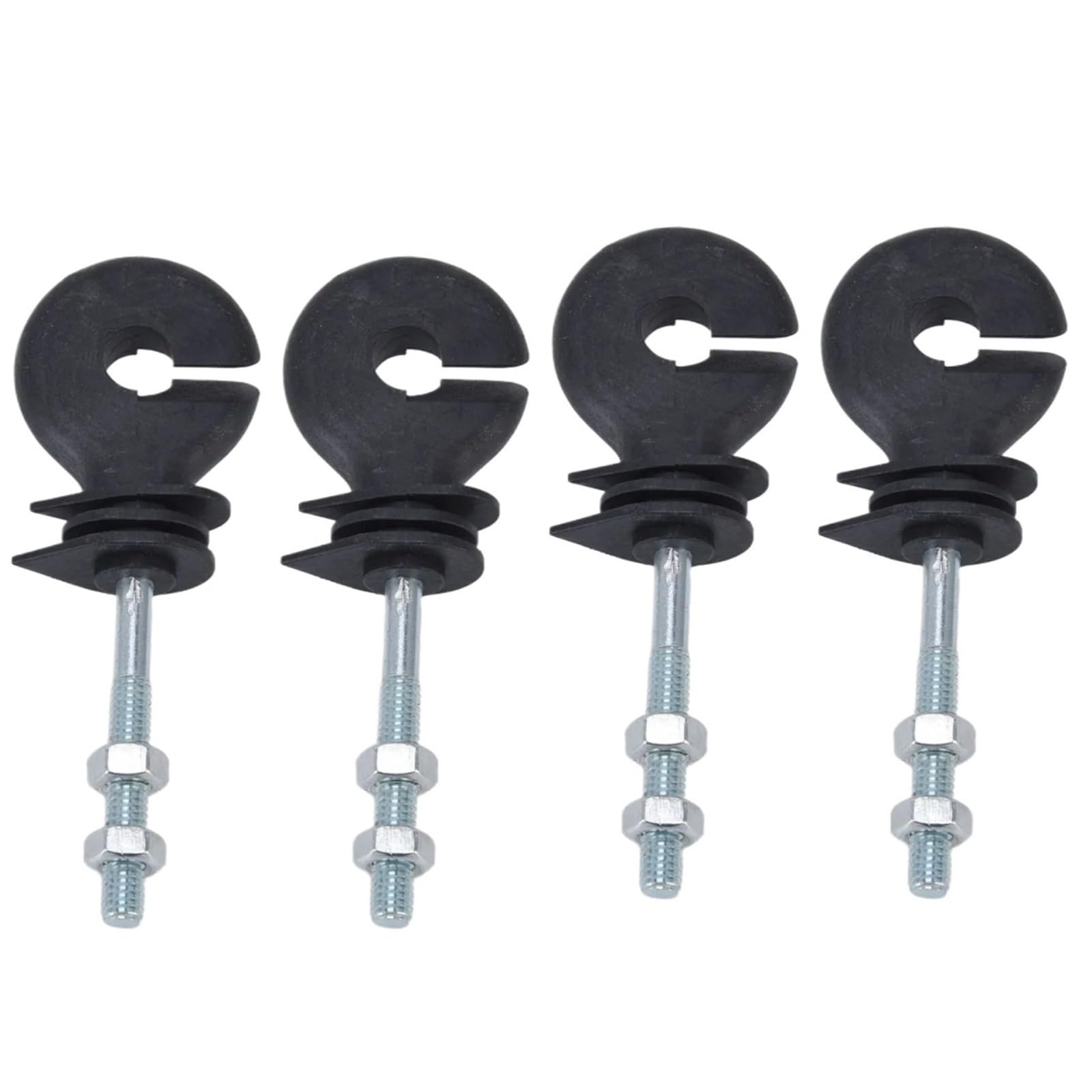 Isolatori Per Recinto Elettrico 50 pezzi M6 filettati for recinzione elettronica chiodi isolanti isolante elettrico vite for zootecnia