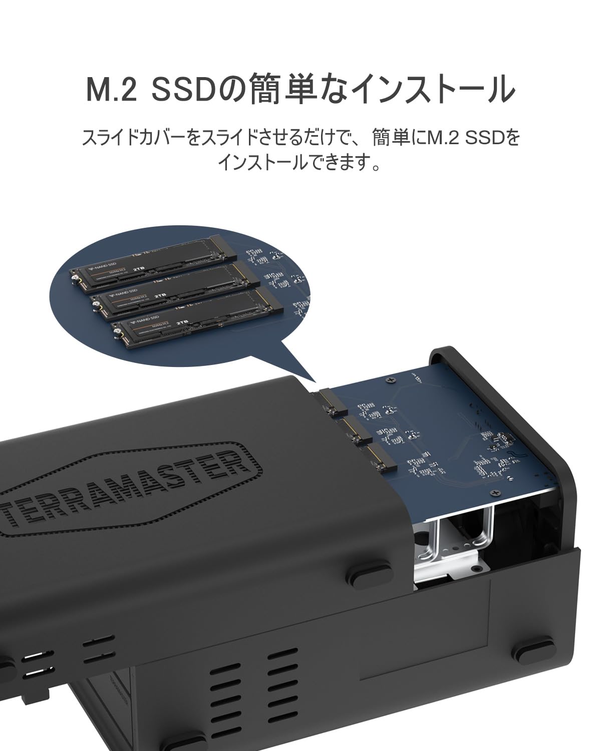 【開封・未使用】テラマスター D5-300 Amazon | TERRAMASTER テラマスター D5-300 USB3.1 (Gen1-5Gbps