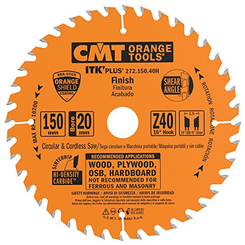 Cmt - 272.150.40h - sierra circular itk plus hw 150x1.5x20(+16) z=40 atb+shear