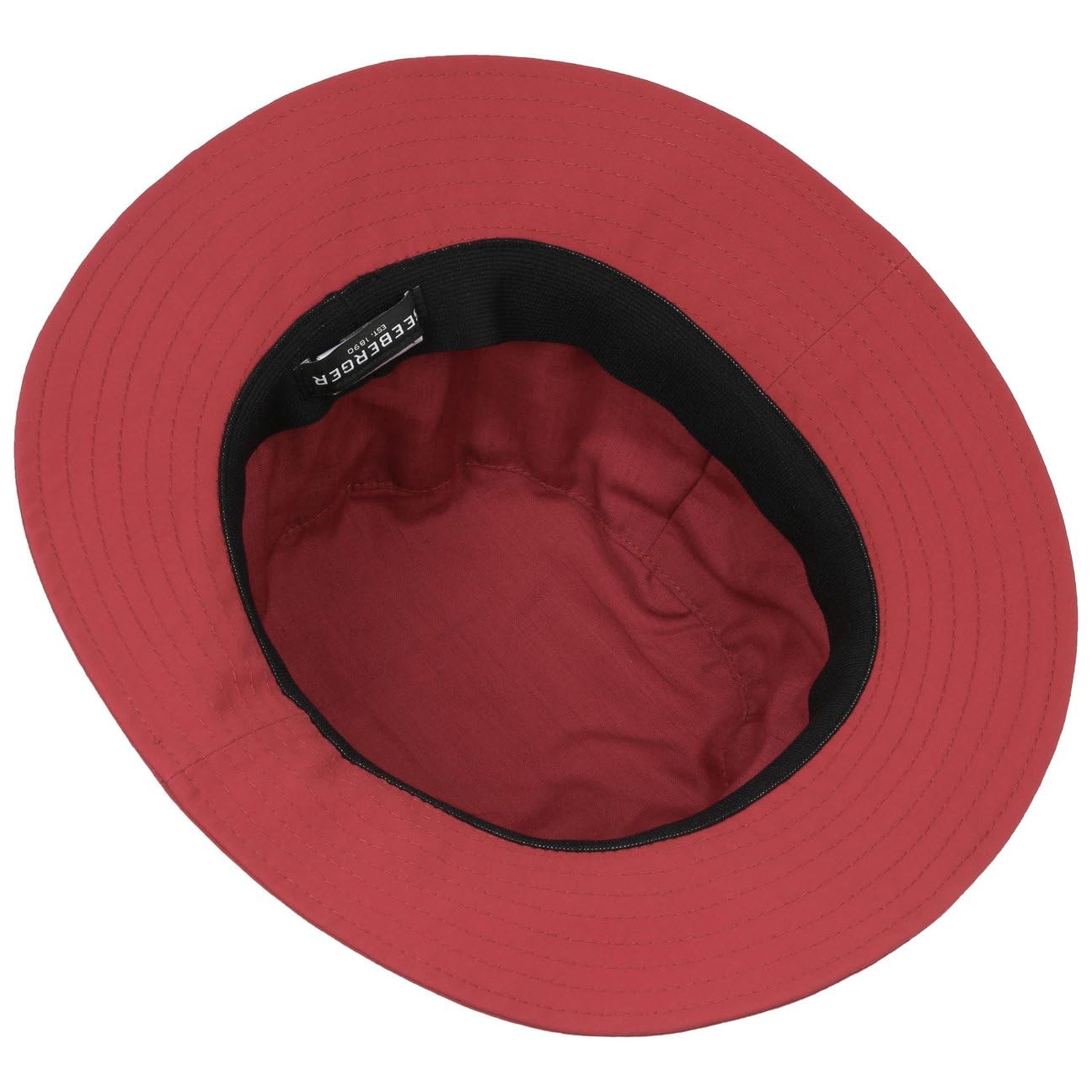 Seeberger Chapeau pour Femme Lasina - Outdoor en Tissu de Pluie avec Doublure Hiver Printemps-ete - Taille Unique Rouge