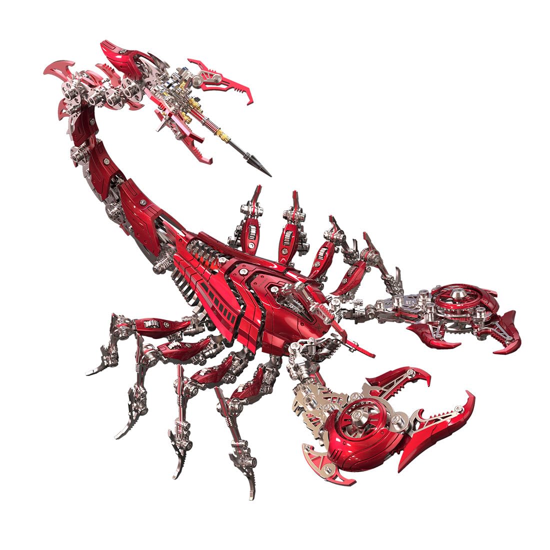 Poison Flame 3D Full Metal Mechanical War Scorpion Kit de modélisme (1073 pièces)