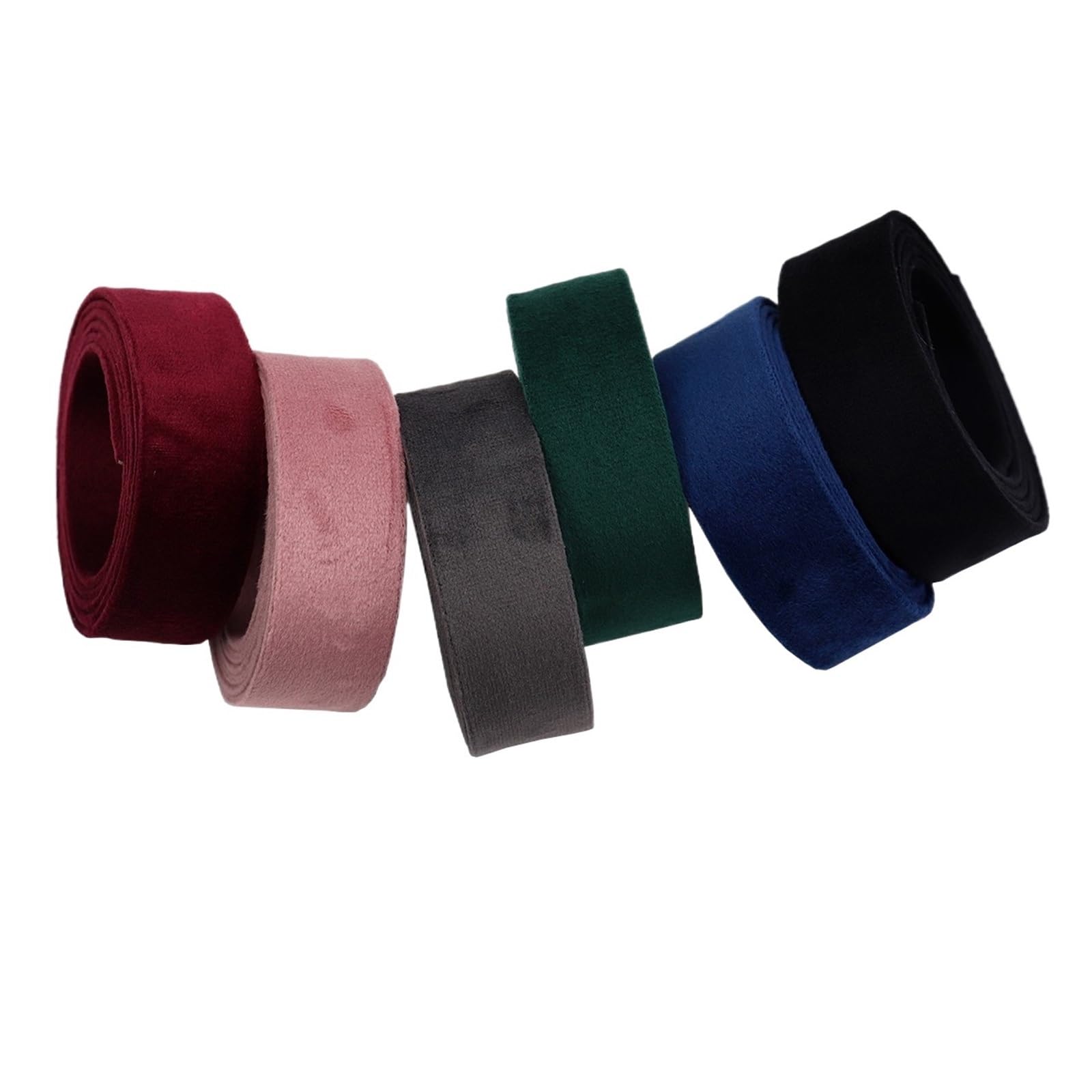 Nastri di raso, Nastro in velluto multicolore 5 iarde 10/25/50 mm(4,50mm)