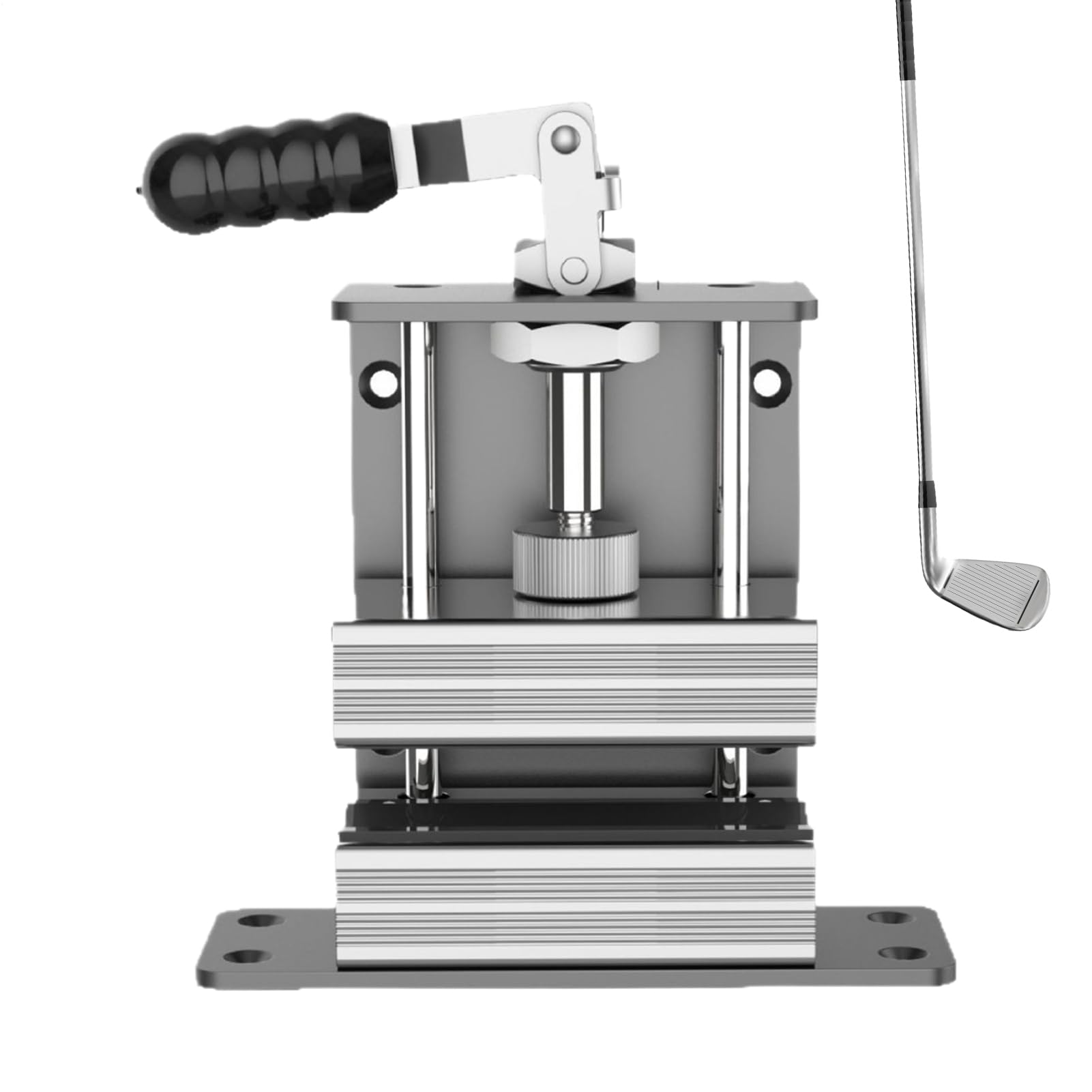 Pinza de sujeción para mango de golf - Herramienta robusta antideslizante y | Pinza de sujeción para el agarre de los clubes de golf - Para el de profesionales aficionados principiantes