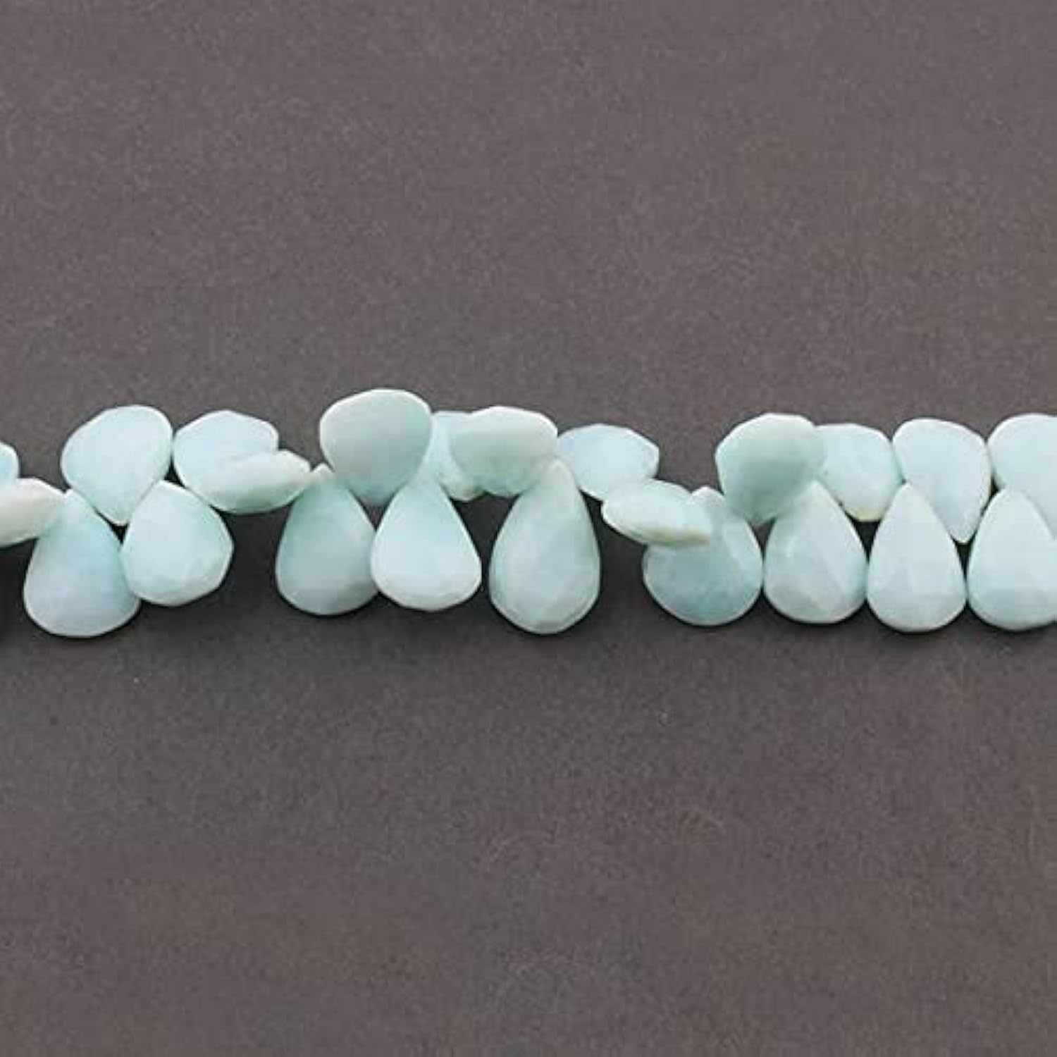 Opale bleue du Pérou de prestige pour bijoux d'exception de 7.5 pouces