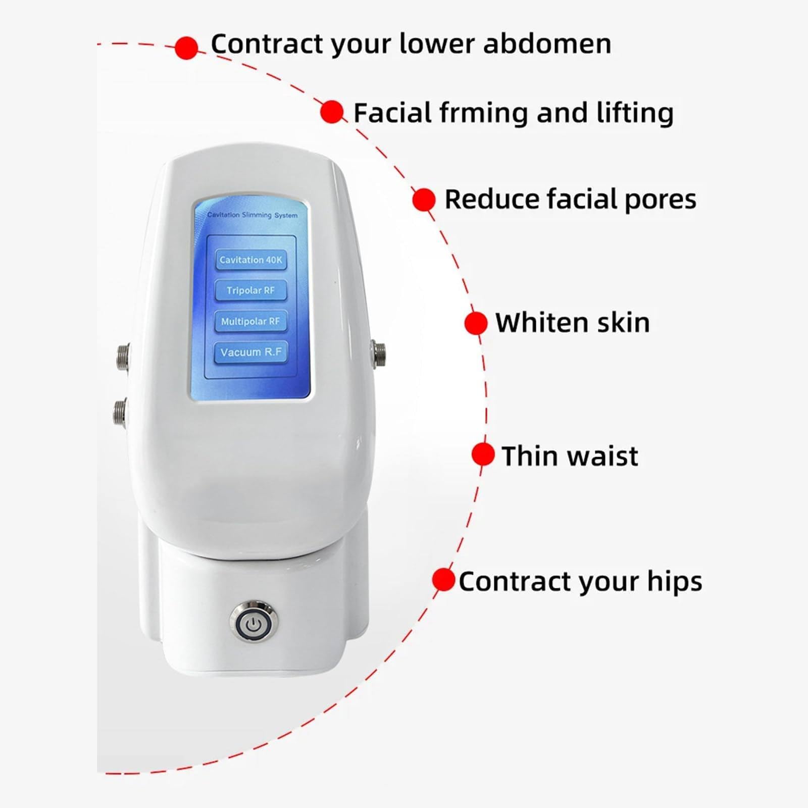 40K 4 In 1 Cavitation Ultrasonic Body Slimming Machine, RF Beauty