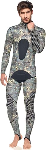 SEAC Pirana Lycra Neopreno Verde Camuflaje