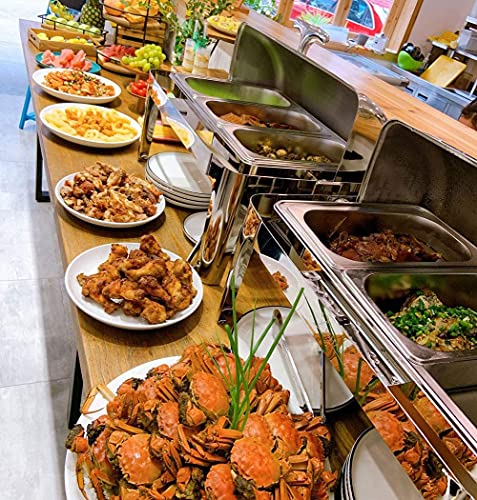 HHTX Tragbare Speisenwärmer, 9L, Buffetwärmer/Server, Speisentablett mit elektrischer Kochplatte beheizt, ideal für… – Bild 5