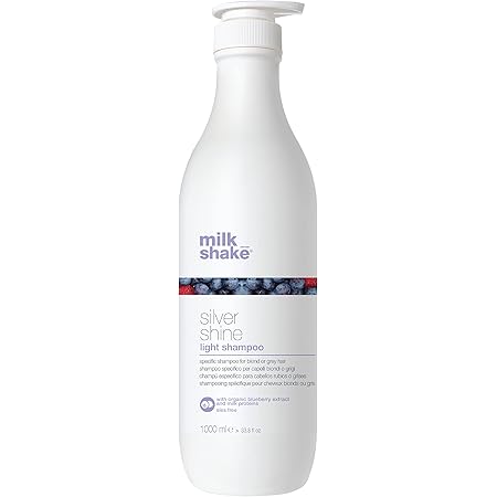 Amazon.com: milk_shake Silver Shine Light Purple Shampoo for Blonde