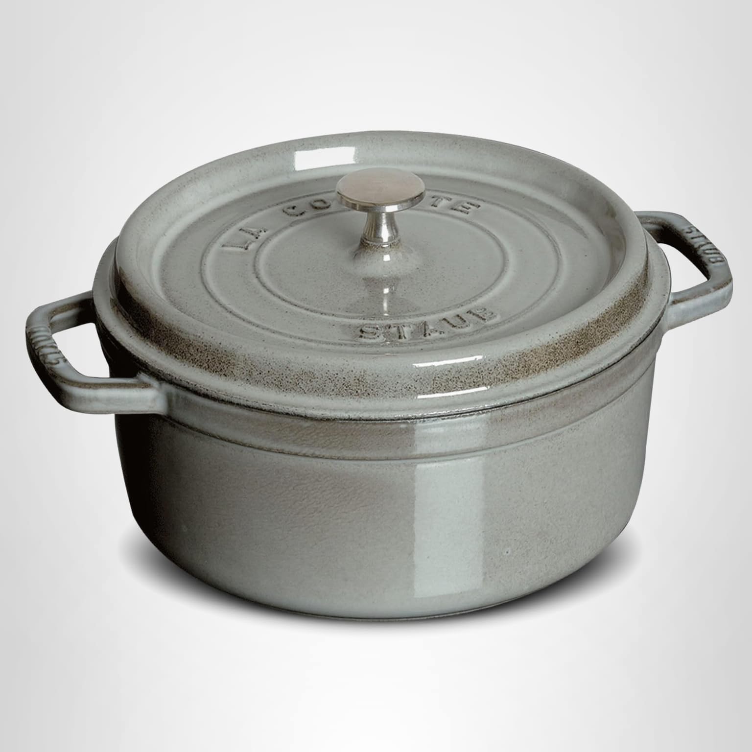 Amazon.com: Staub 1101618 Round Cocotte Oven, 6 1/4 inch, - 1 1/4