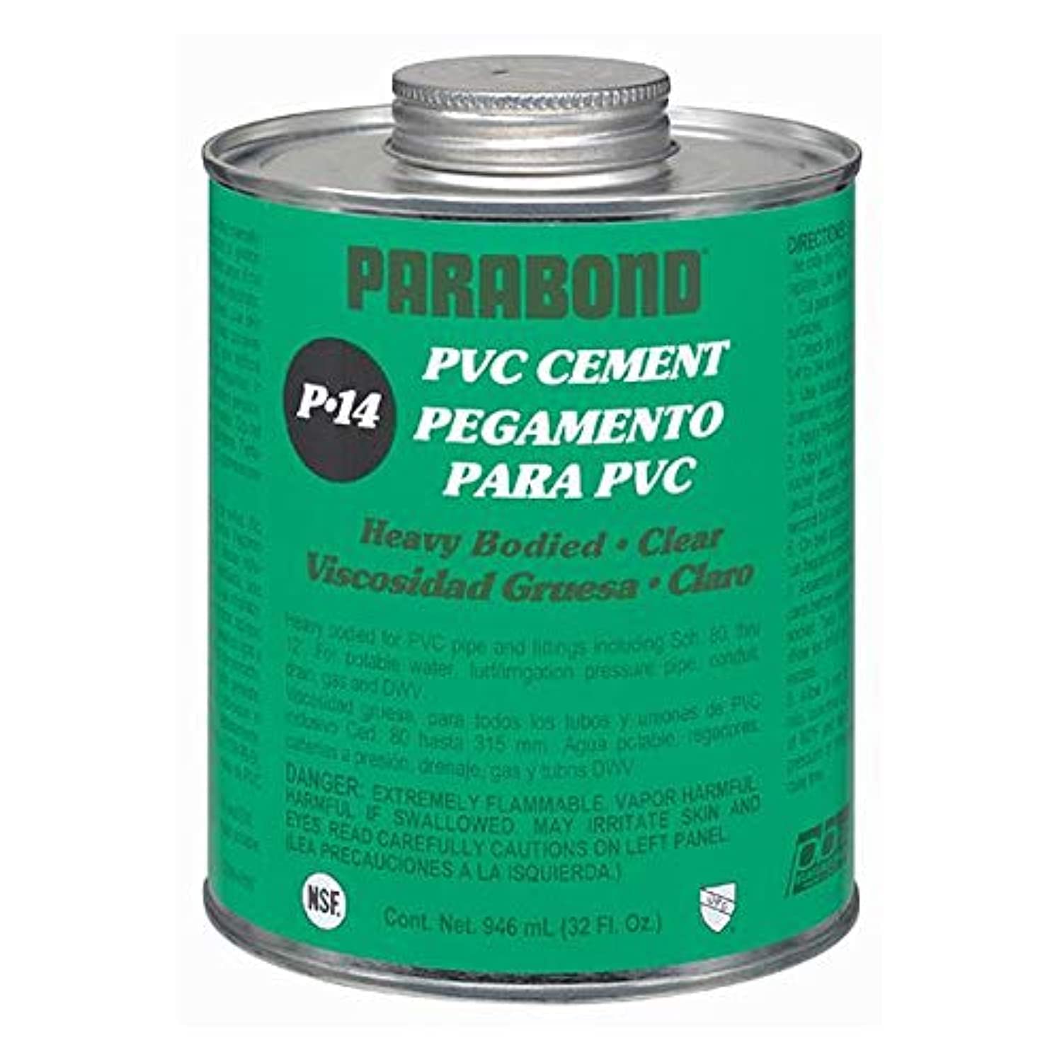 PARABOND P-14 HEAVY DUTY PVC CEMENT 473ml