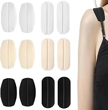 6 Pairs Silicone Bra Strap Pads, Non-Slip Strap Pads, Shoulder Protection Pads, Shoulder Pain Relief, for Women and Girls