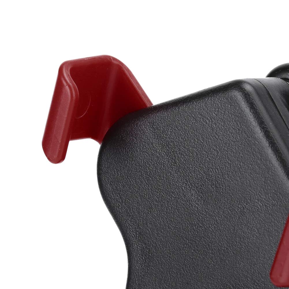 Podomètre pour Téléphone Portable Shaker Automatiquement à Gauche et à Droite, Compteur de Pas 6,1 X 4,6 Pouces (Rouge Foncé)