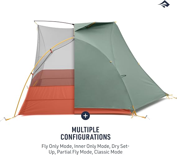 Sea to Summit Ikos Lightweight Tent for Backpacking and Car Camping