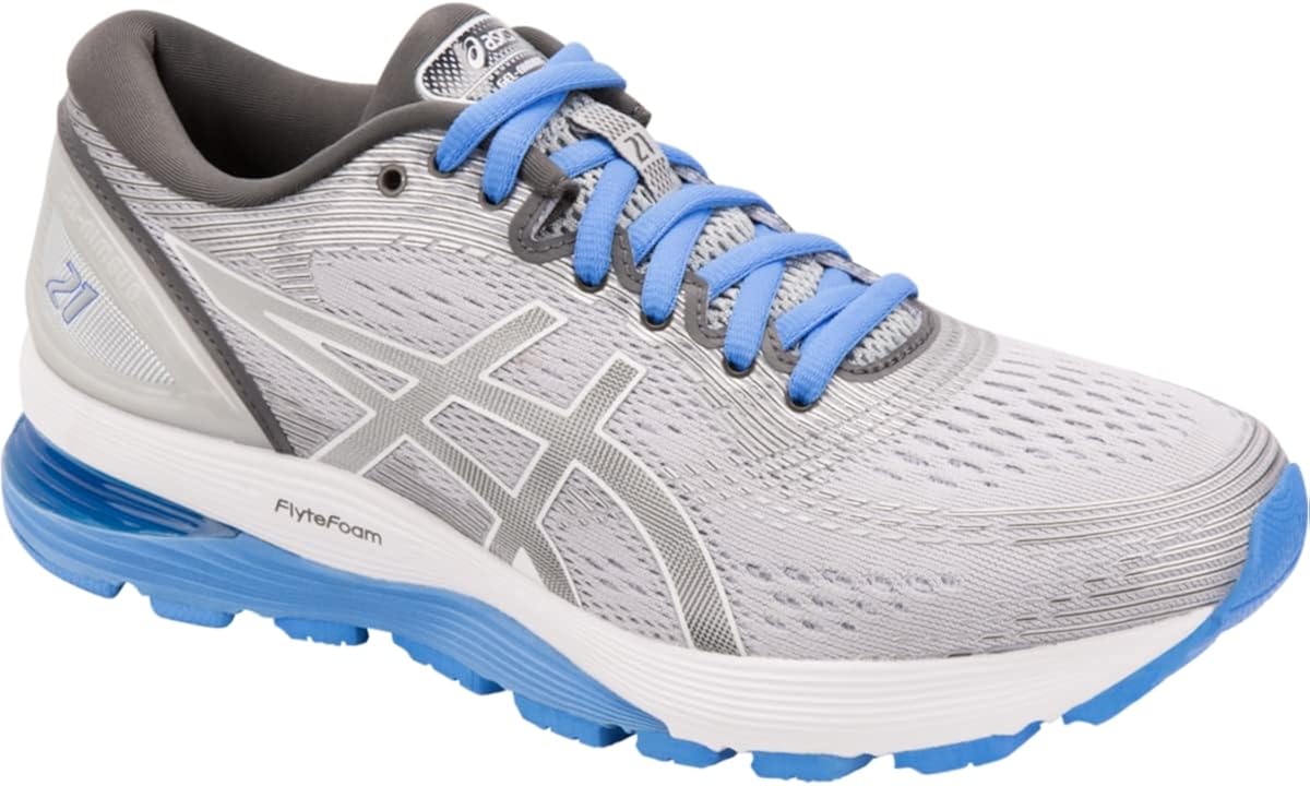 ASICS Gel-Nimbus 21 Women's Running Shoes 5 Mid Grey/Dark Grey