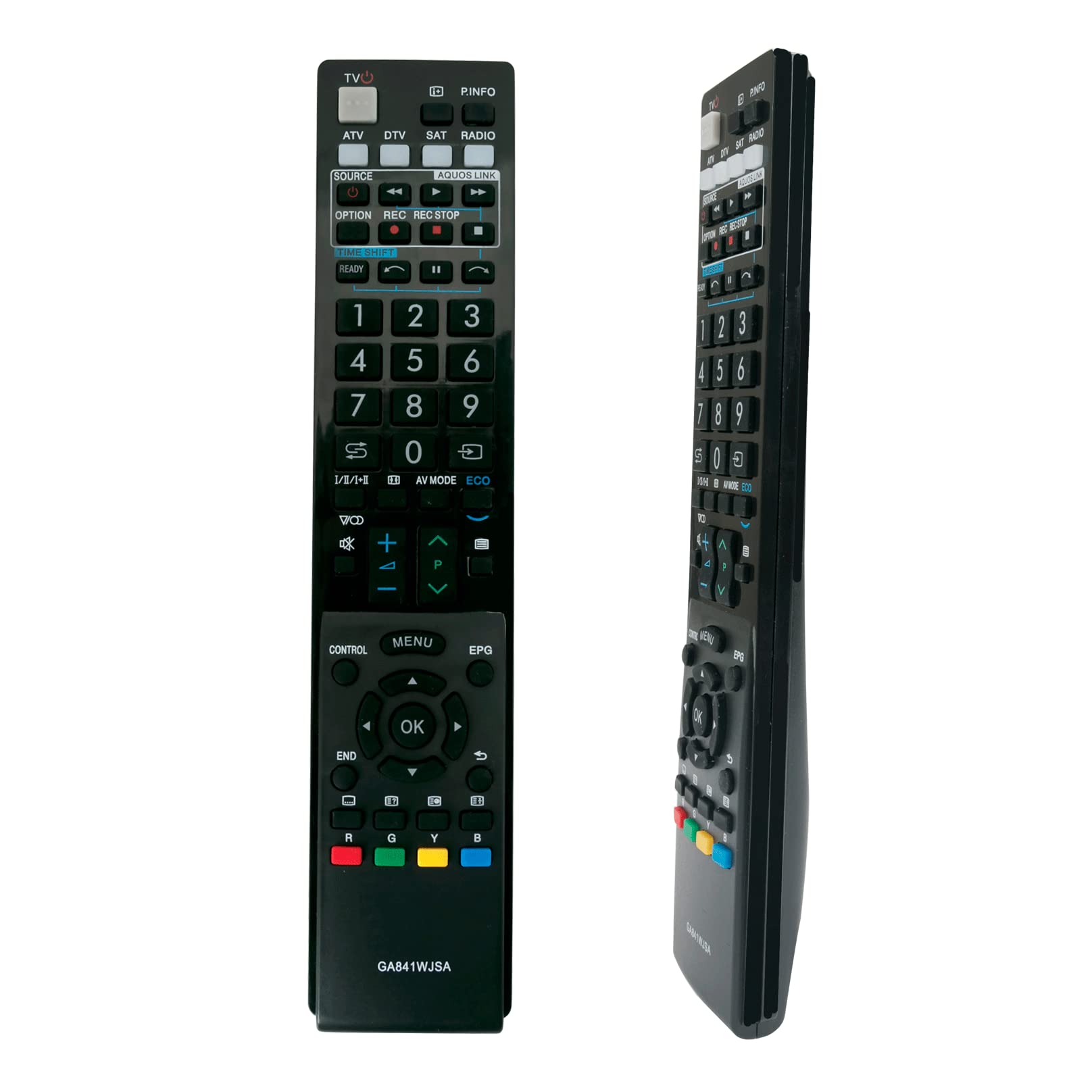 ALLIMITY GA591WJSA Sostituzione del Telecomando per Sharp Aquos TV LC