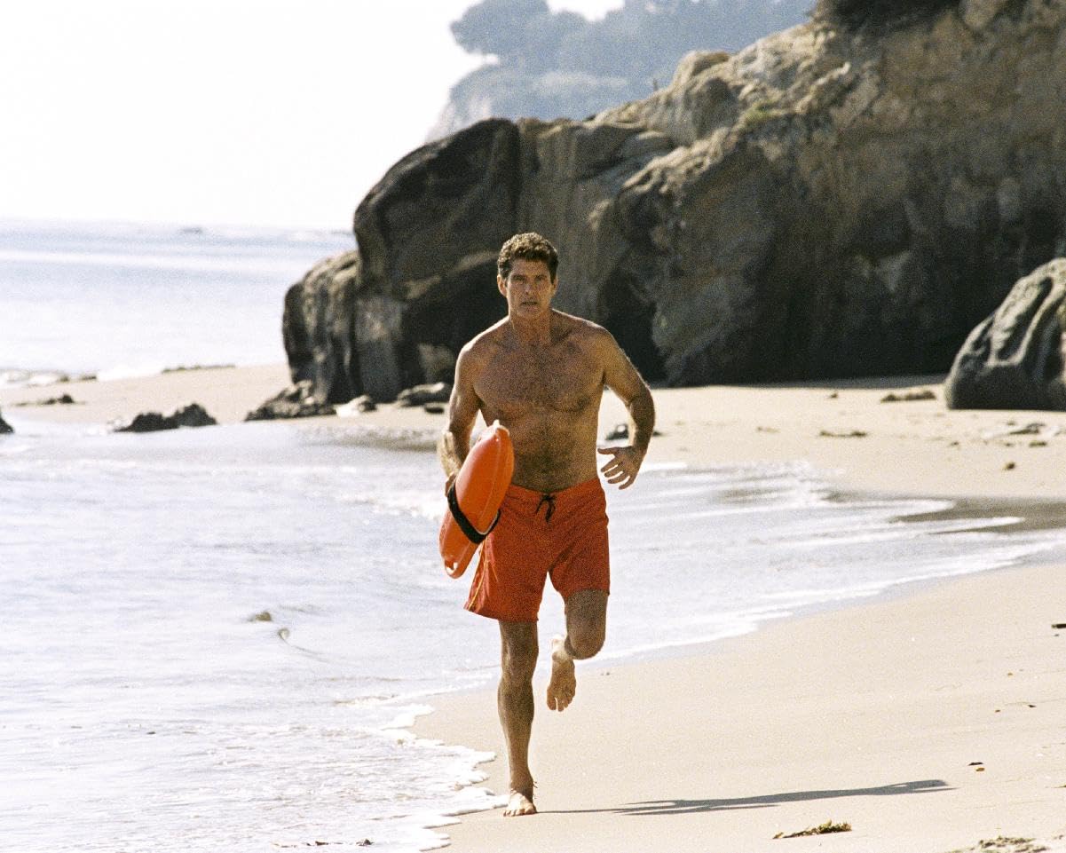 Baywatch (TV) David Hasselhoff 10x8 Photo