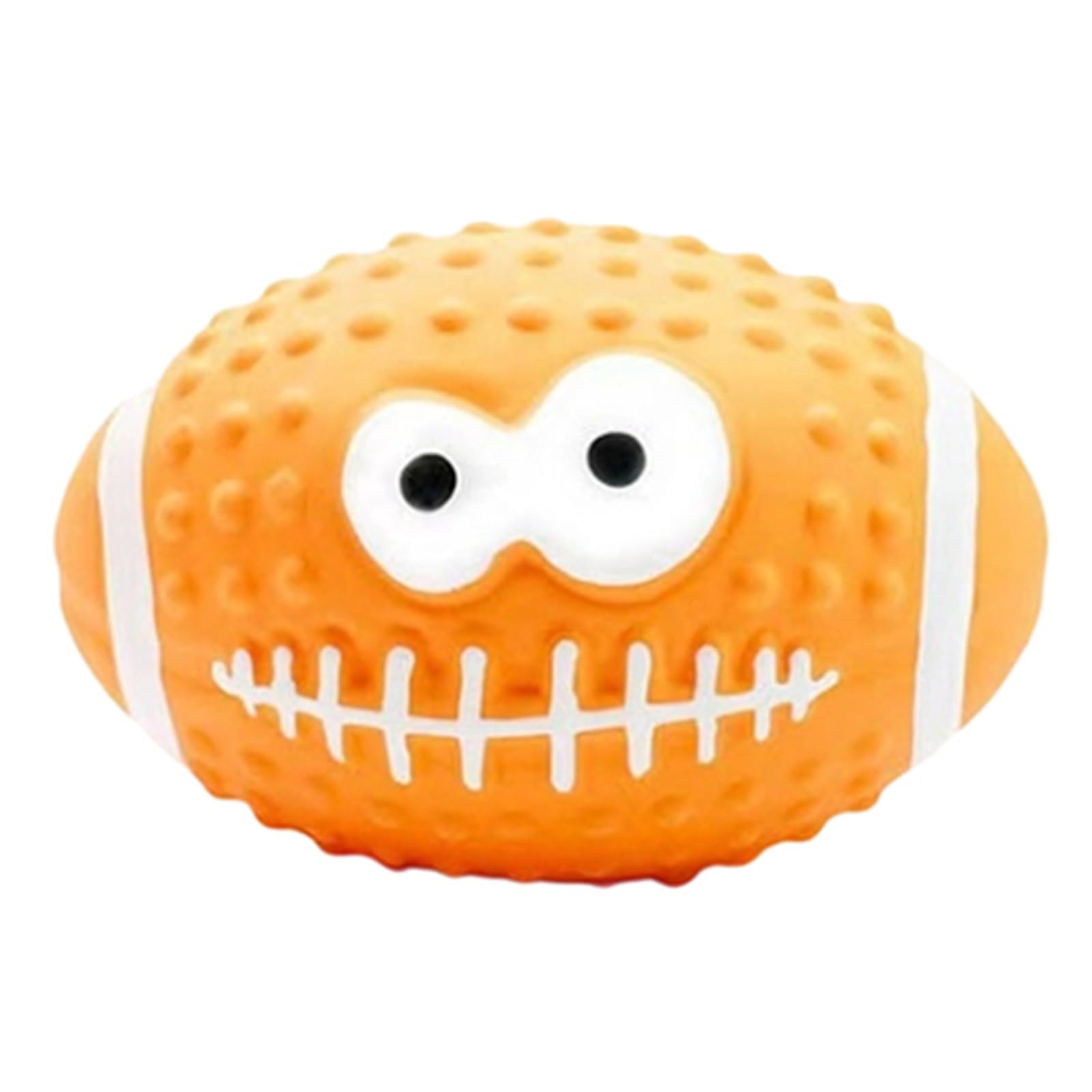 Squeaky Dog Toys Soft Latex Balls, Compatible for Small Medium Large Dogs Rugby Football Volleyball Pet Toy Interactive Chew Ball