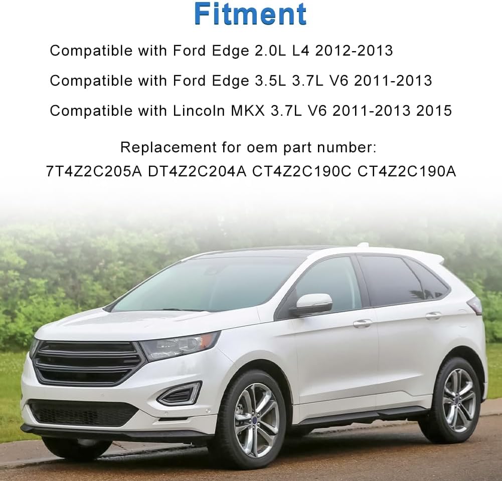 WMPHE 4 Pcs ABS Wheel Speed Sensors Compatible with Ford Edge 2011 2012 2013, Compatible with Lincoln MKX 2011 2012 2013 2015, Replacement for 7T4Z2C205A, DT4Z2C204A, CT4Z2C190C, CT4Z2C190A