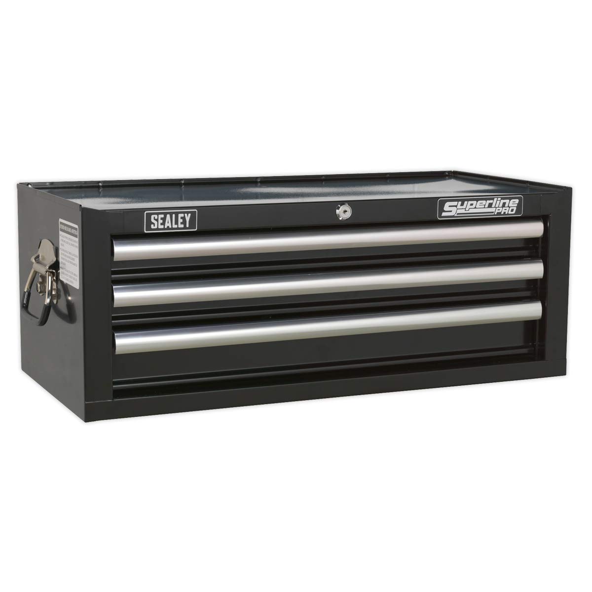 Sealey AP33339B coffre de rangement 3 tiroirs avec glissières fluides