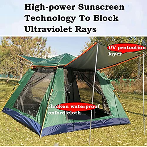 Carpa de Camping Pop Up Impermeable para 5-6 Personas miniatura 3