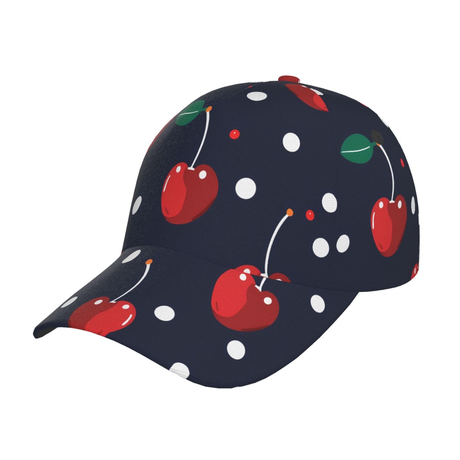 Casquette de baseball cerises respirante, protection solaire réglable pour le sport - 8