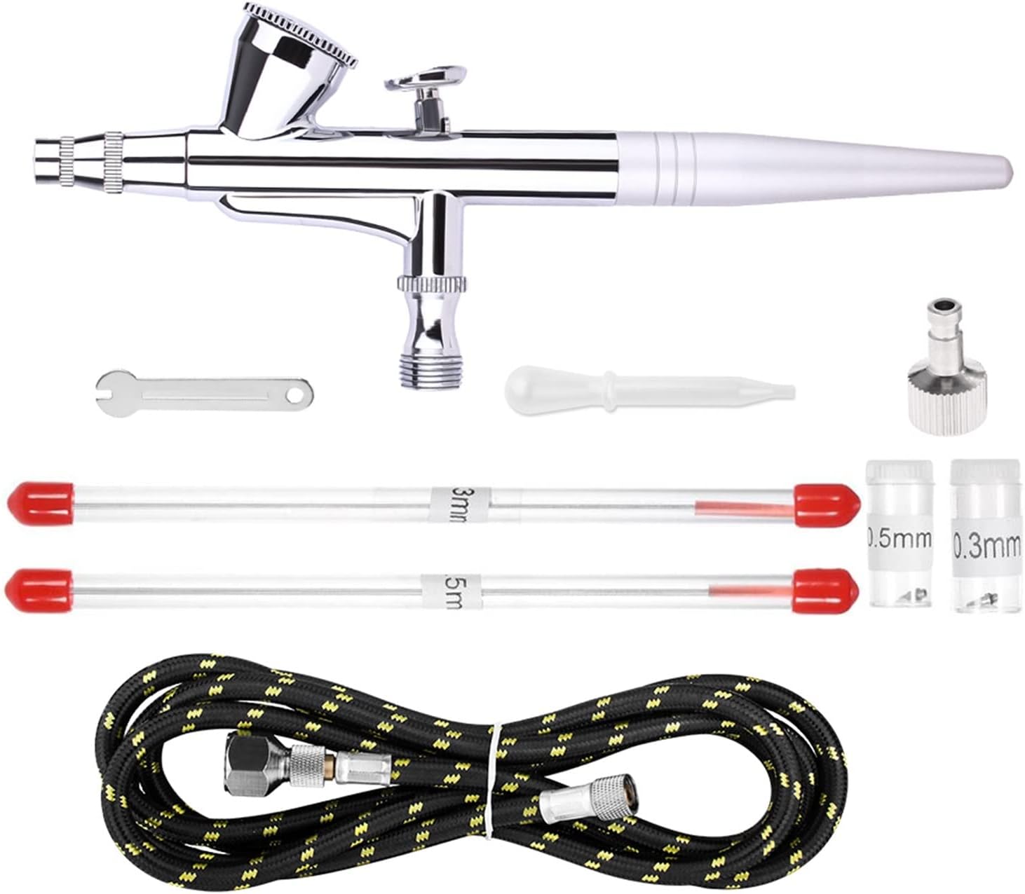 7/o - Finance Airbrush Kit, Airbrush Gun Dual-Action Gravity 5cc 13cc