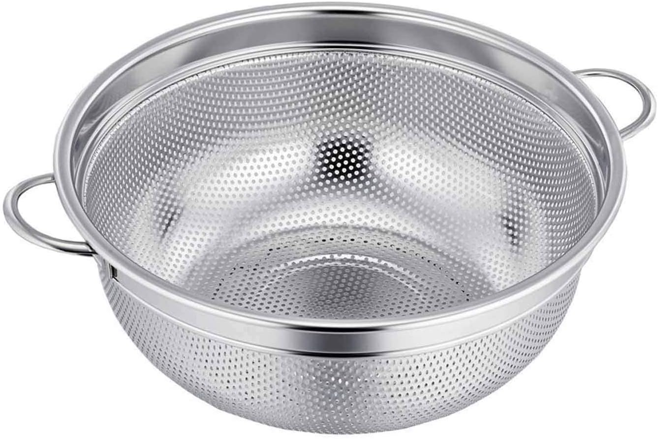 TeamFar Colander, 3qt Colander Strainer Stainless Steel