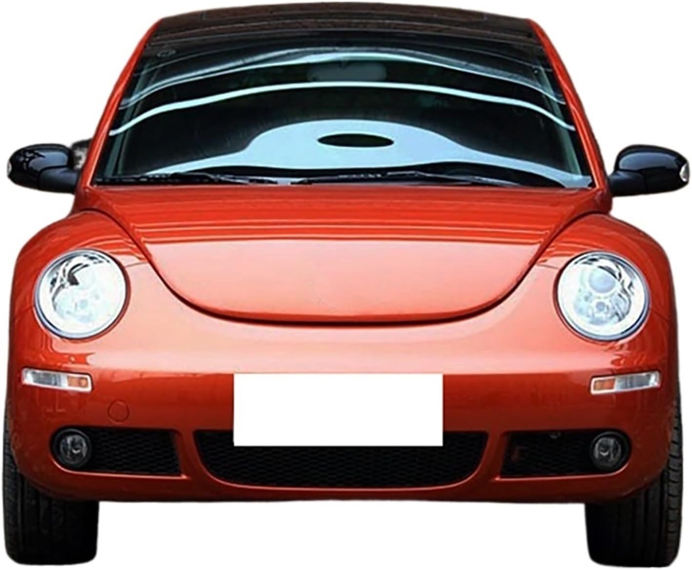 Front Headlight Cover Compatible for VW Beetle 2003-2012 Transparent Mask Headlamp Lamp Shell Replace Original Lampshade Plexiglass(A Piar)
