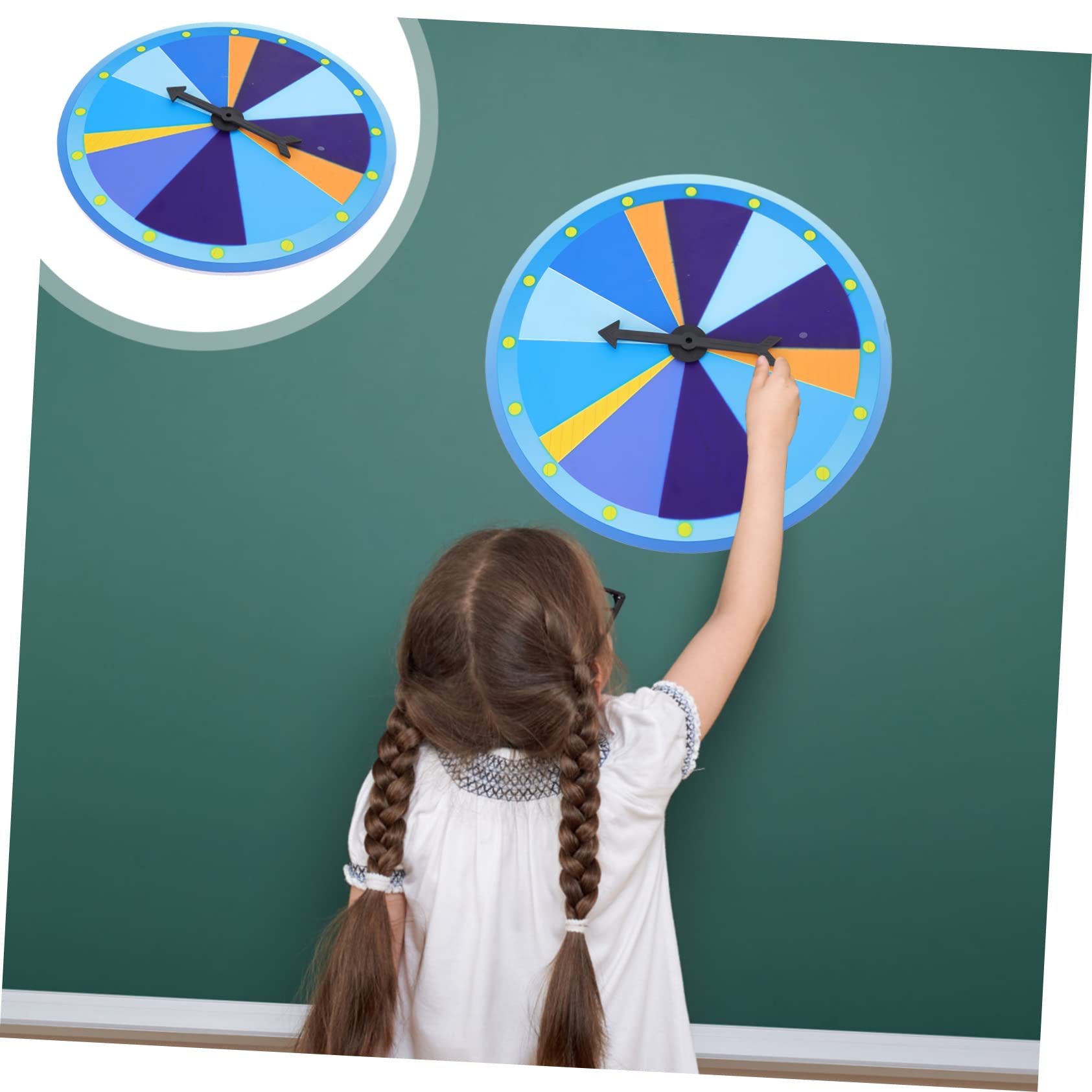 VICASKY Wheel of Fortune Game Prize Wheel Draw Game Perfect for Parties Boys and Girls Toys Adults Entertainment