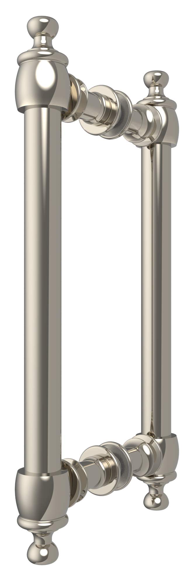 CRL Polished Nickel 8" Colonial Style Back-to-Back Pull Handle - Door  Handles - Amazon.com