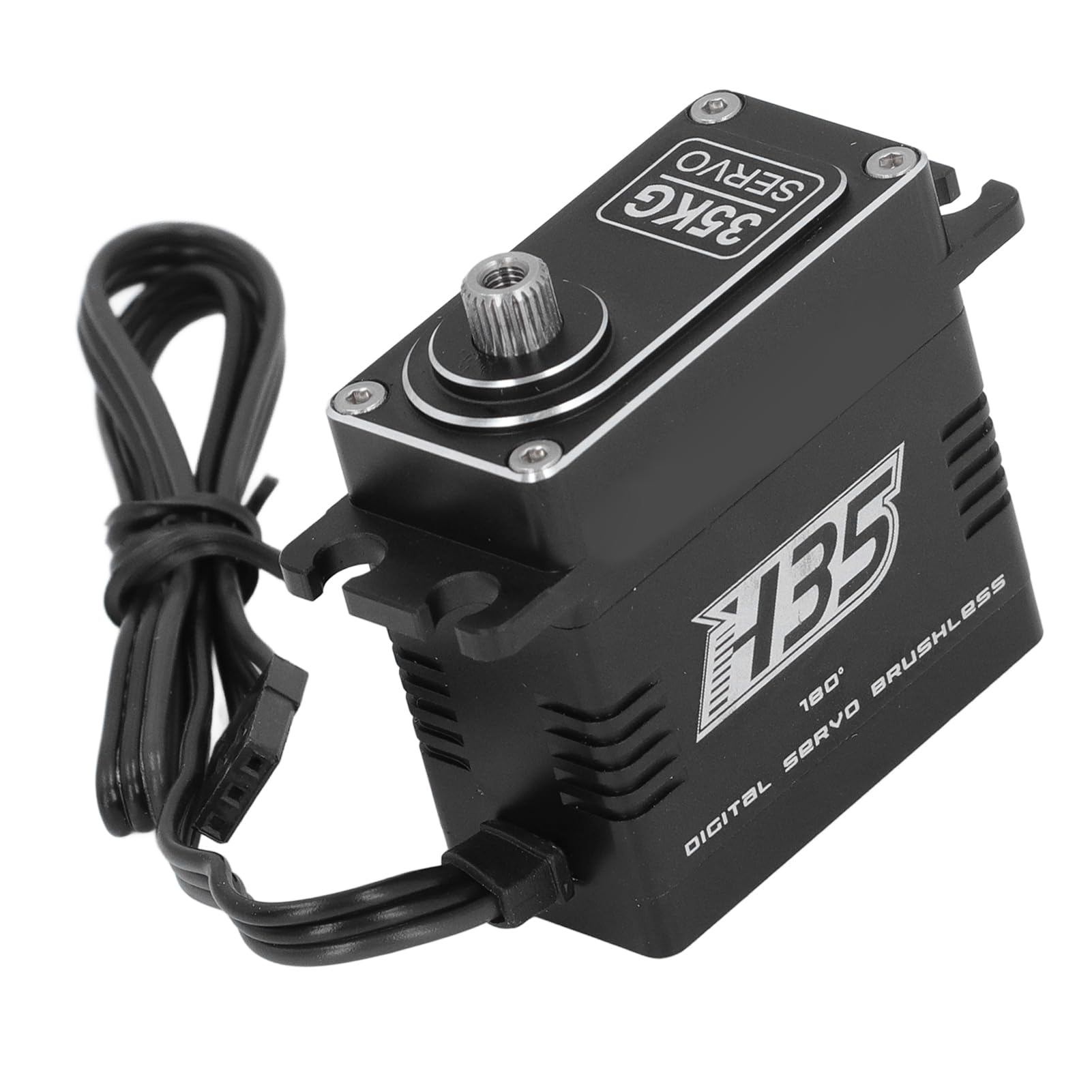 AMONIDA RC Digital Servo High Torsion 35KG Bürstenloser Motor für Drohnenrobotik und Modellautos Metallgetriebe 180 Grad