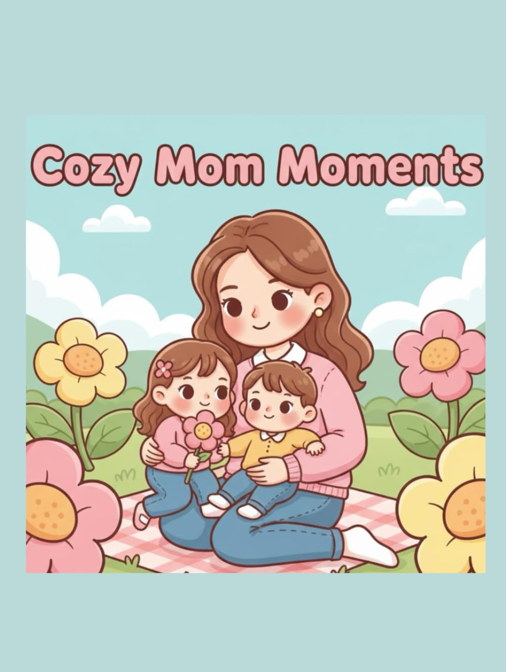 Cozy Mom Moments: A Calming Line Art Coloring Book Celebrating the Simple Joys of Motherhood (Joyful Pages Collection)