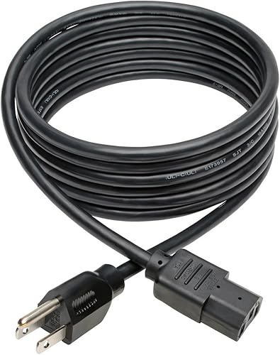 Miniatura 10 de Tripp, cable de alimentación estándar para computadora 10A, 18AWG .1 Negro