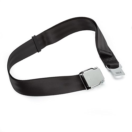 GymPin Leg Extension/Curl Seat Belt Buckle - Achieve Stability and Comfort in Leg Workouts on Machines, 5.6Ft Long