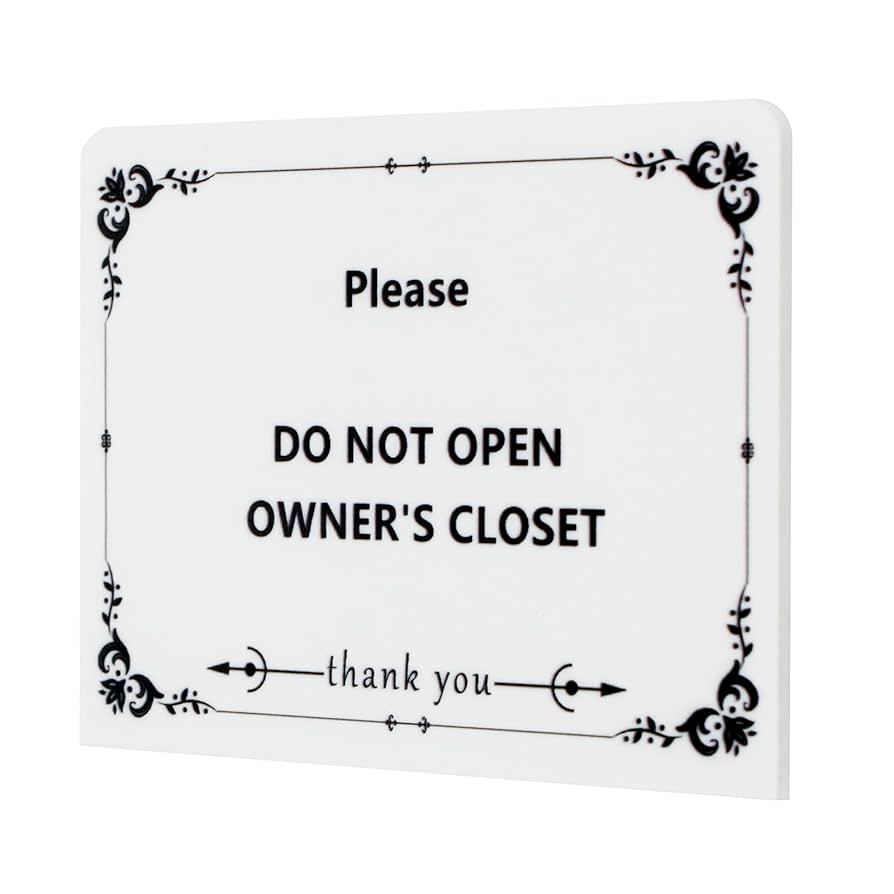 amazon-com-2pcs-do-not-open-owner-s-closet-sign-4-x-3in-owners-closet-sign-hotel-essentials-for-hosts-privacy-hotel-signs-for-host-office-products for Do Not Open Sign Printable Free Amazon.com : 2Pcs Do Not Open Owner's Closet Sign 4 x 3in - Owners Closet Sign - Hotel Essentials for Hosts privacy - Hotel Signs for Host : Office Products for Do Not Open Sign Printable Free