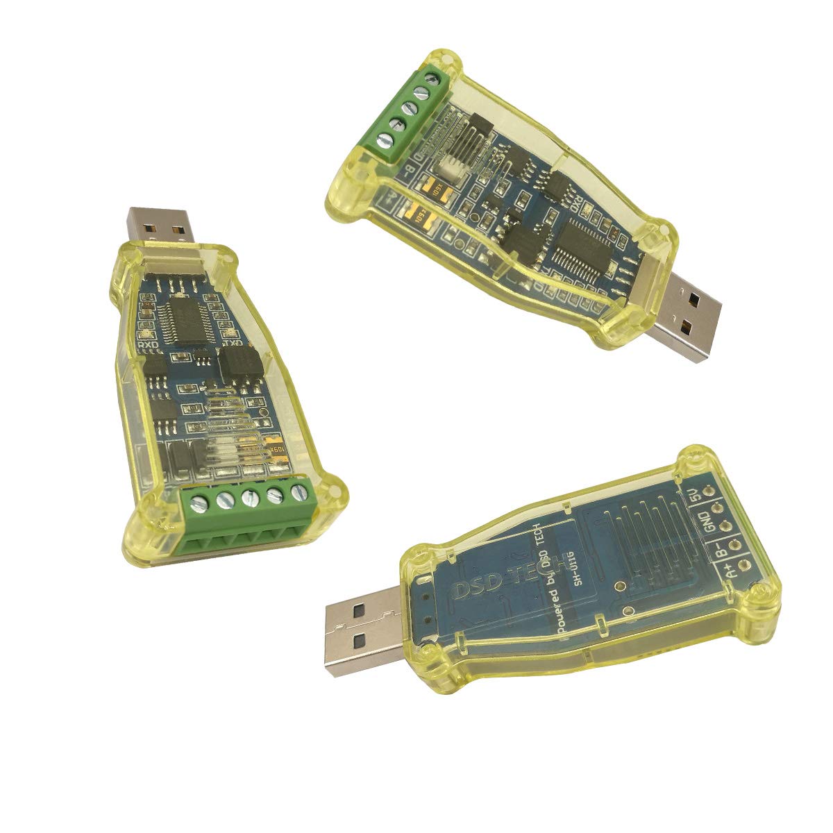 DSD TECH SH-U11G Isolated USB to RS485 Adatper Built-in FTDI chip