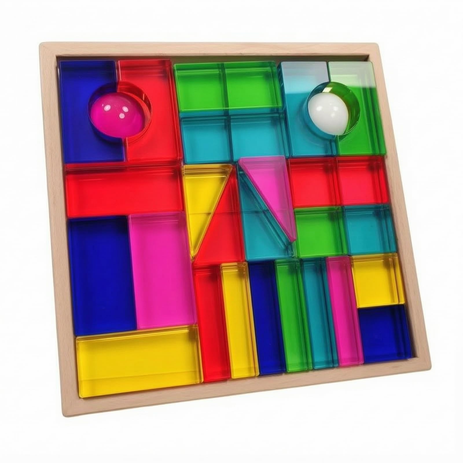 Tablero con Bloques Multicolor, Style to 1