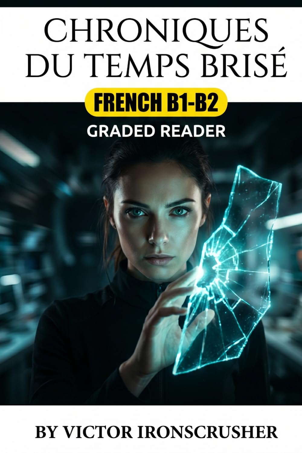 Chroniques du Temps Brisé: A Gripping Sci-Fi Thriller in French: A Graded Reader for Intermediate Learners (Level B1-B2)