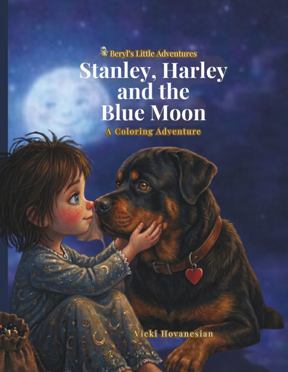 Stanley, Harley and the Blue Moon: A Companion Coloring Adventure (Beryl’s Little Adventures)