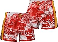 Vista 84 de Fluory - Pantalones cortos de lucha para muay thai, shorts de MMA, ropa de entrenamiento para lucha en jaula, grappling, artes marciales, kickboxing
