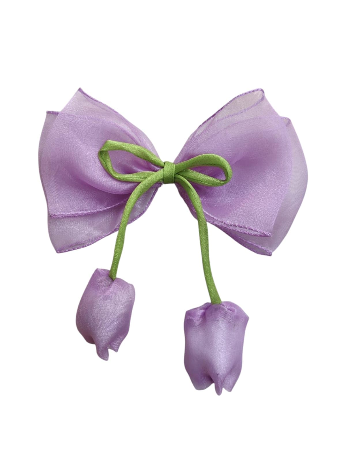 Trend By Kimaayra Tulip Hair Bow with Alligator clip for Women and