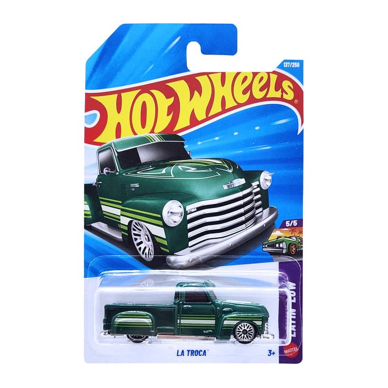 Image of Hot Wheels La Troca Layin Low Ages 3 and Up 137 /250 (Green)
