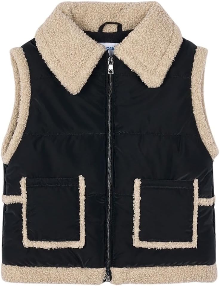 Mayoral Vest for Girls Black