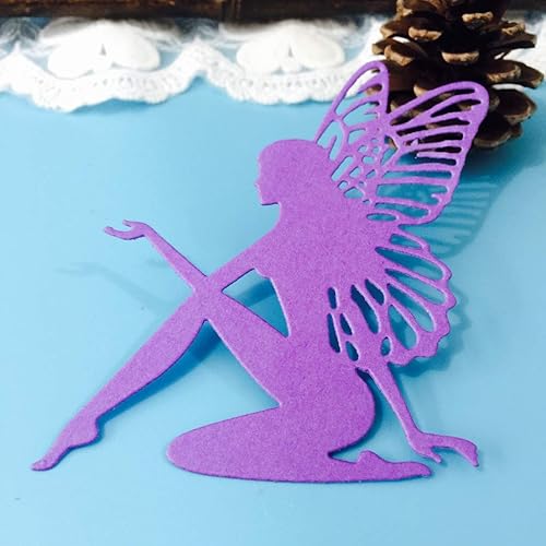 Miniatura 4 de para el corte de metal del ángel de la mariposa muere la plantilla DIY álbum de recortes sello Pape Embossing Dies para tarjetas