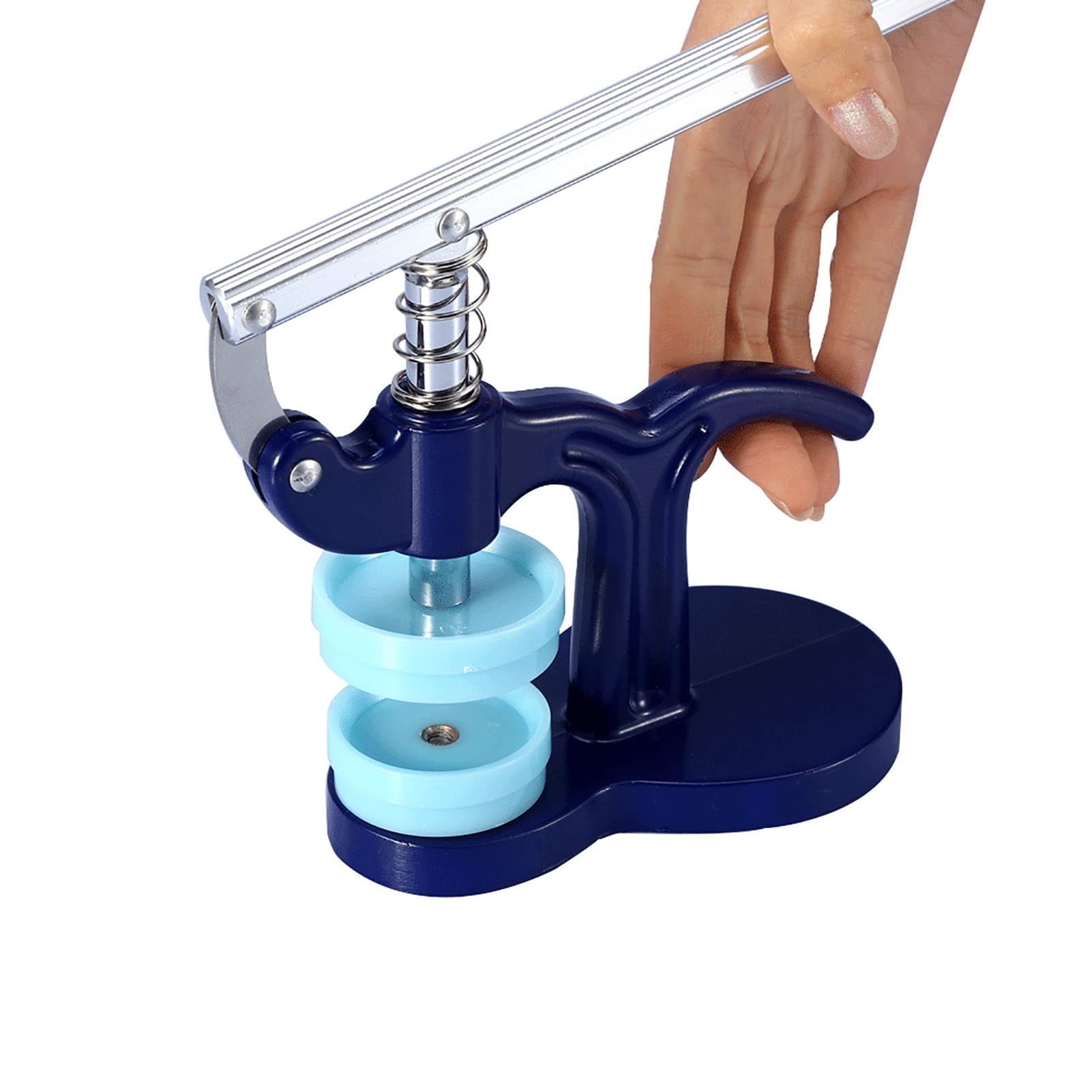 Presse à boîtier de Montre, kit d'outils de réparation de Montre, Presse à Fond de boîtier de Montre avec 12 moules, Assemblage de Verre, kit de réparation d'horloger pour la répar