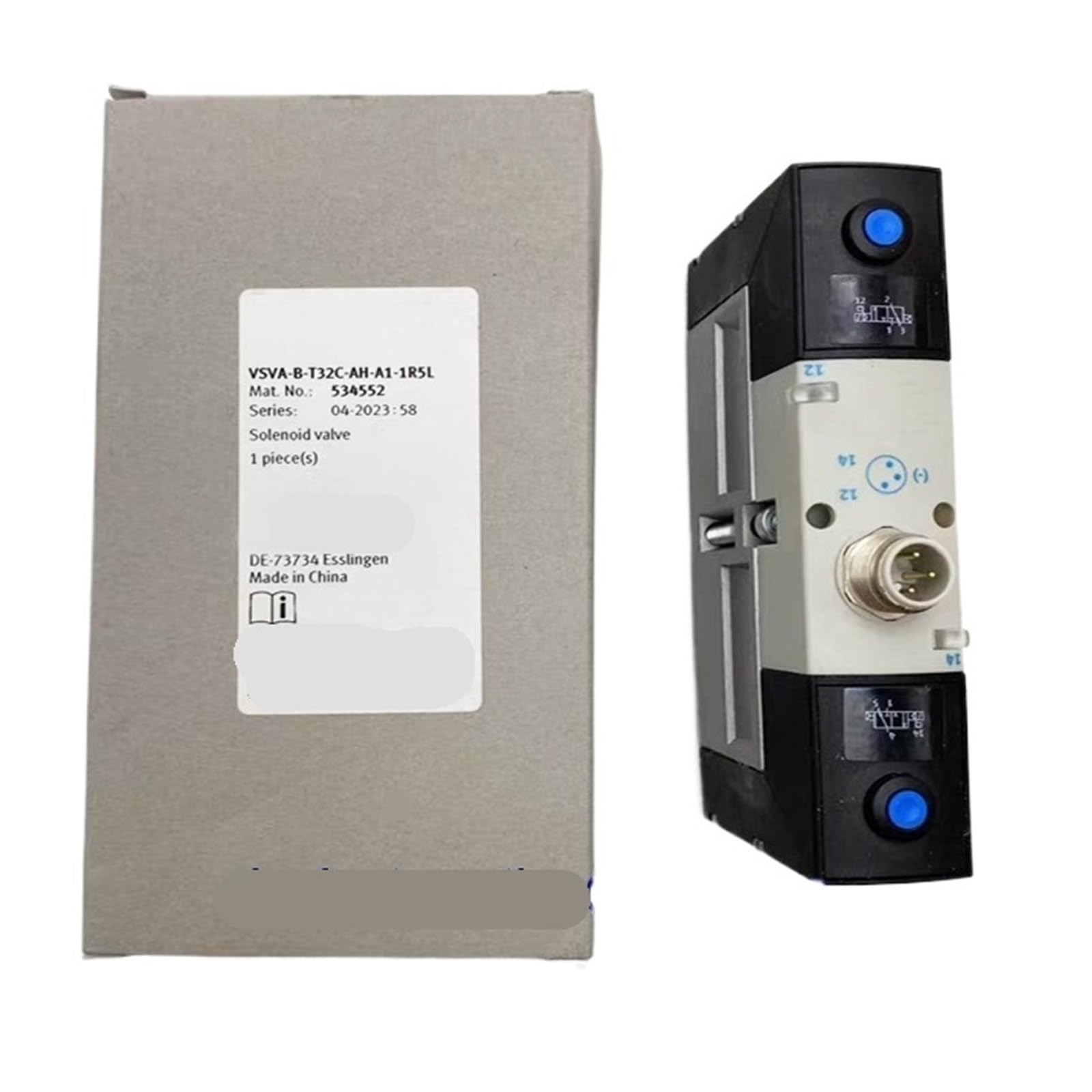 Électrovanne VSVA-B-T32C-AH-A1-1R5L 534552 pour résoudre les pertes de pression pneumatique