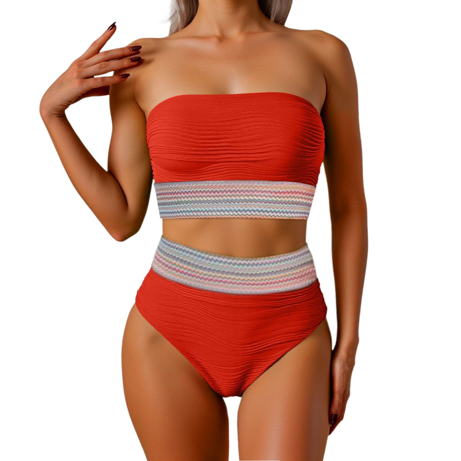 Maillot de bain tankini chic pour les vacances d'été à la mer - 6