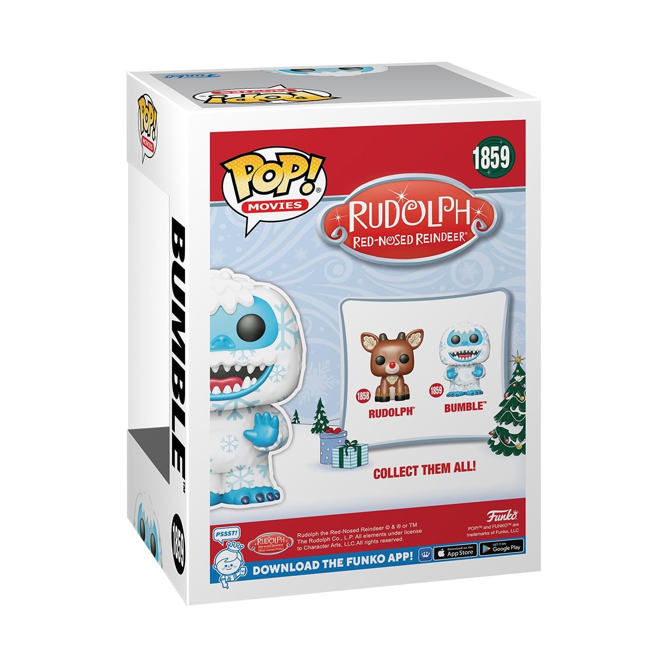 Funko Pop! Movies: Rudolph W2, Bumble, Rudolph the Red-Nosed Reindeer, Collectable Vinyl Figure, Gift Idea - Image 3