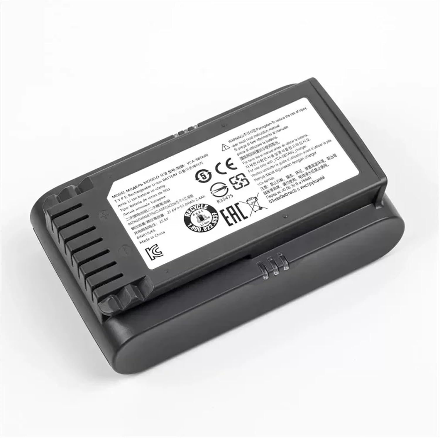 21.6V 5000mAh Li-ion Rechargeable Battery Replacement,Compatible with Samsung Jet 60 (VCA-SBTA60)