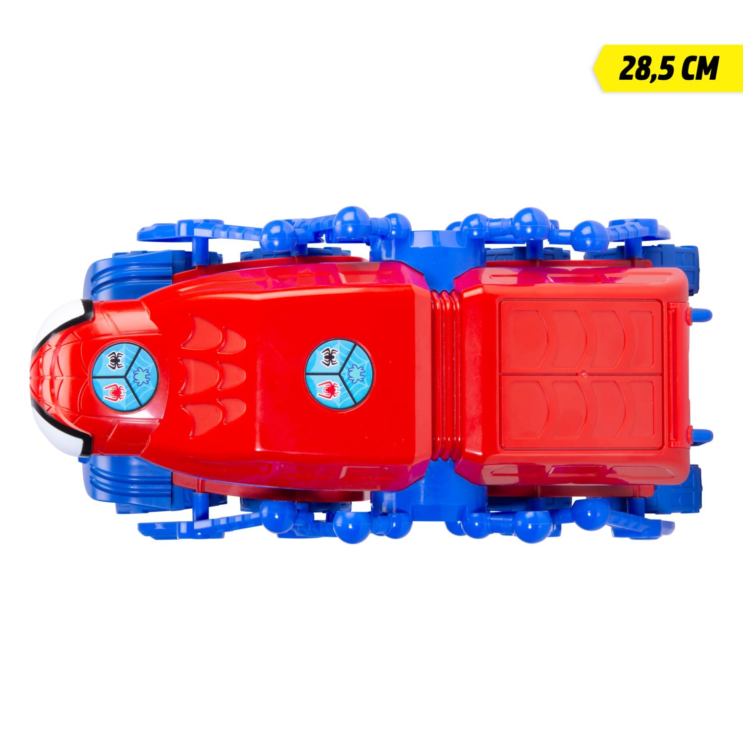 Simba - RC Spidey Team Vehicle 1:50 28,5cm – Auto Radiocomandata di Spidey e i suoi Fantastici Amici, Macchina Telecomandata per Bambini,203226000, dai 3 anni